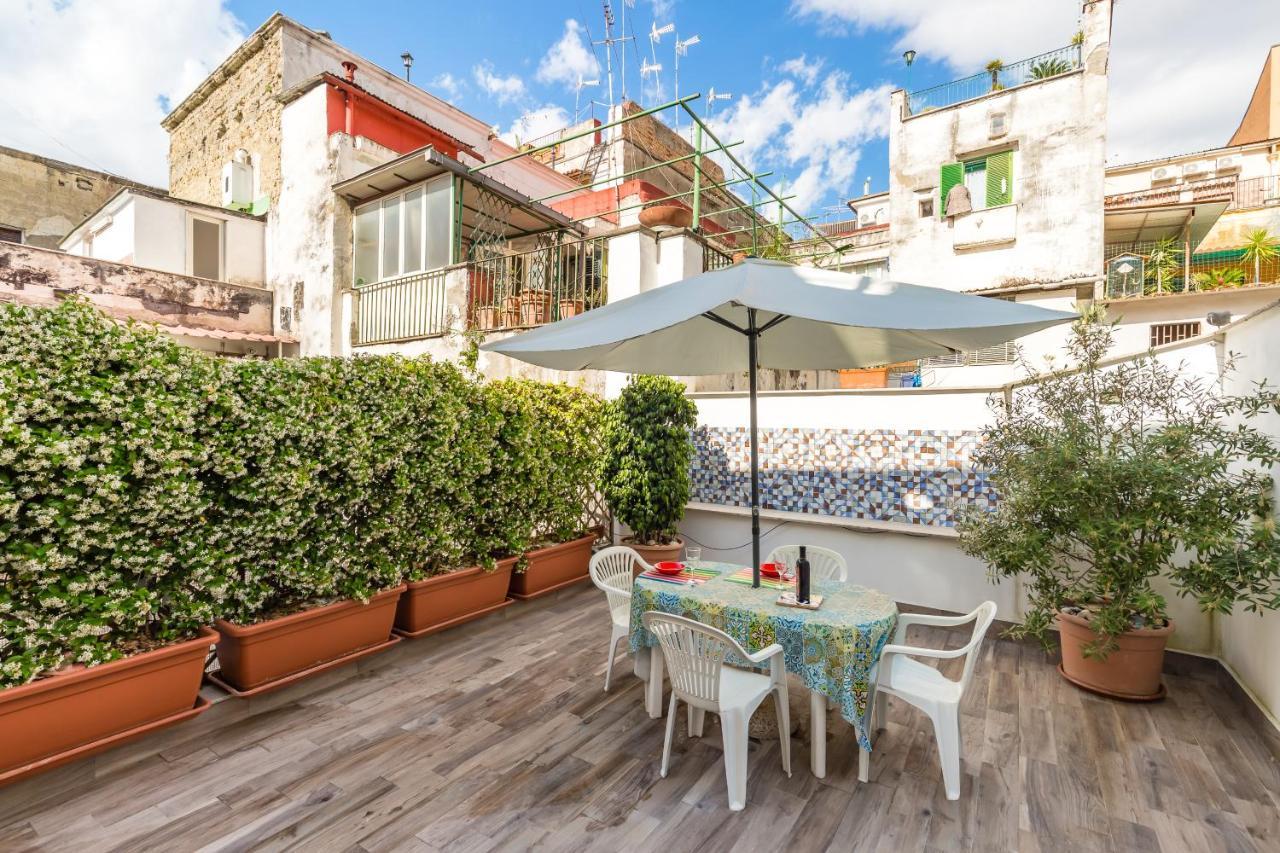 Materdei Terrace Apartment Napoli Bagian luar foto